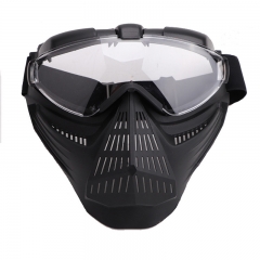 Outdoor live cs watercolor ball protective mask